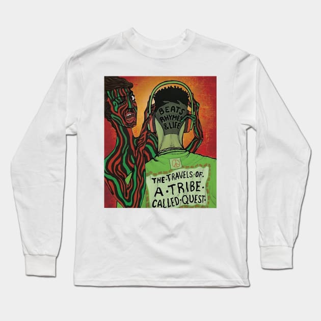 the travel of a tribe called quest Long Sleeve T-Shirt by nflstr